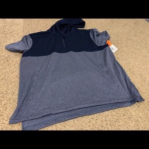 NWT Men’s Short Sleeve Hoodie 3XL